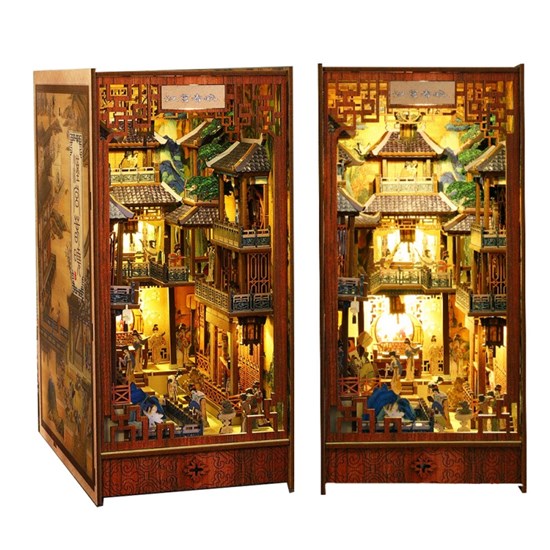 anime book nook kit