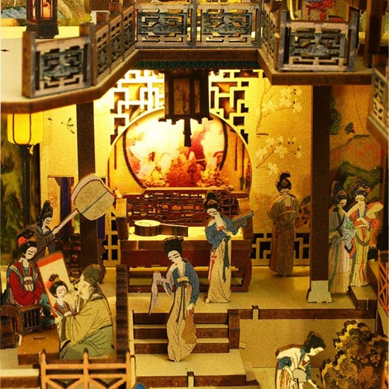 anime book nook kit
