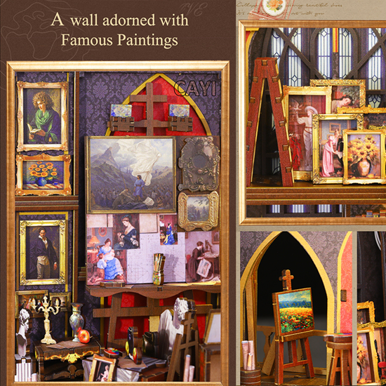 book nook kit library