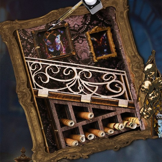 fairy book nook kit