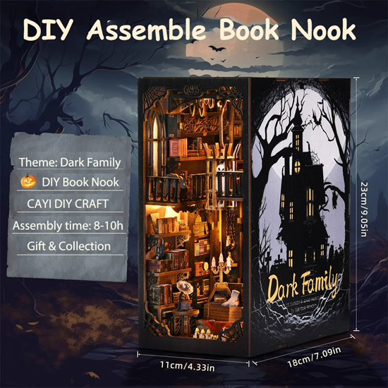 mini book nook kit
