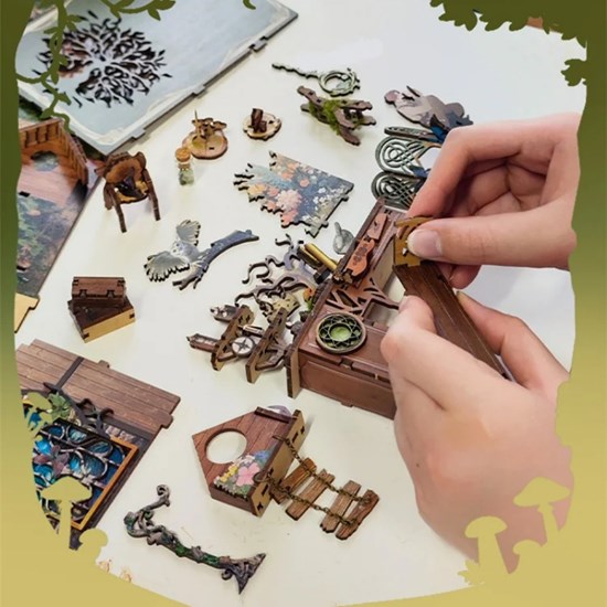 miniature book nook kit