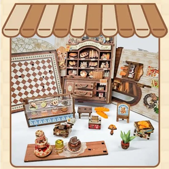 miniature book nook kits
