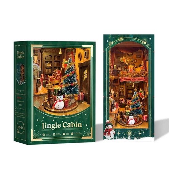 wood book nook kit